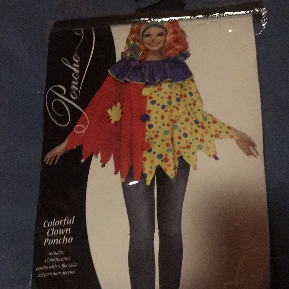 Clown poncho